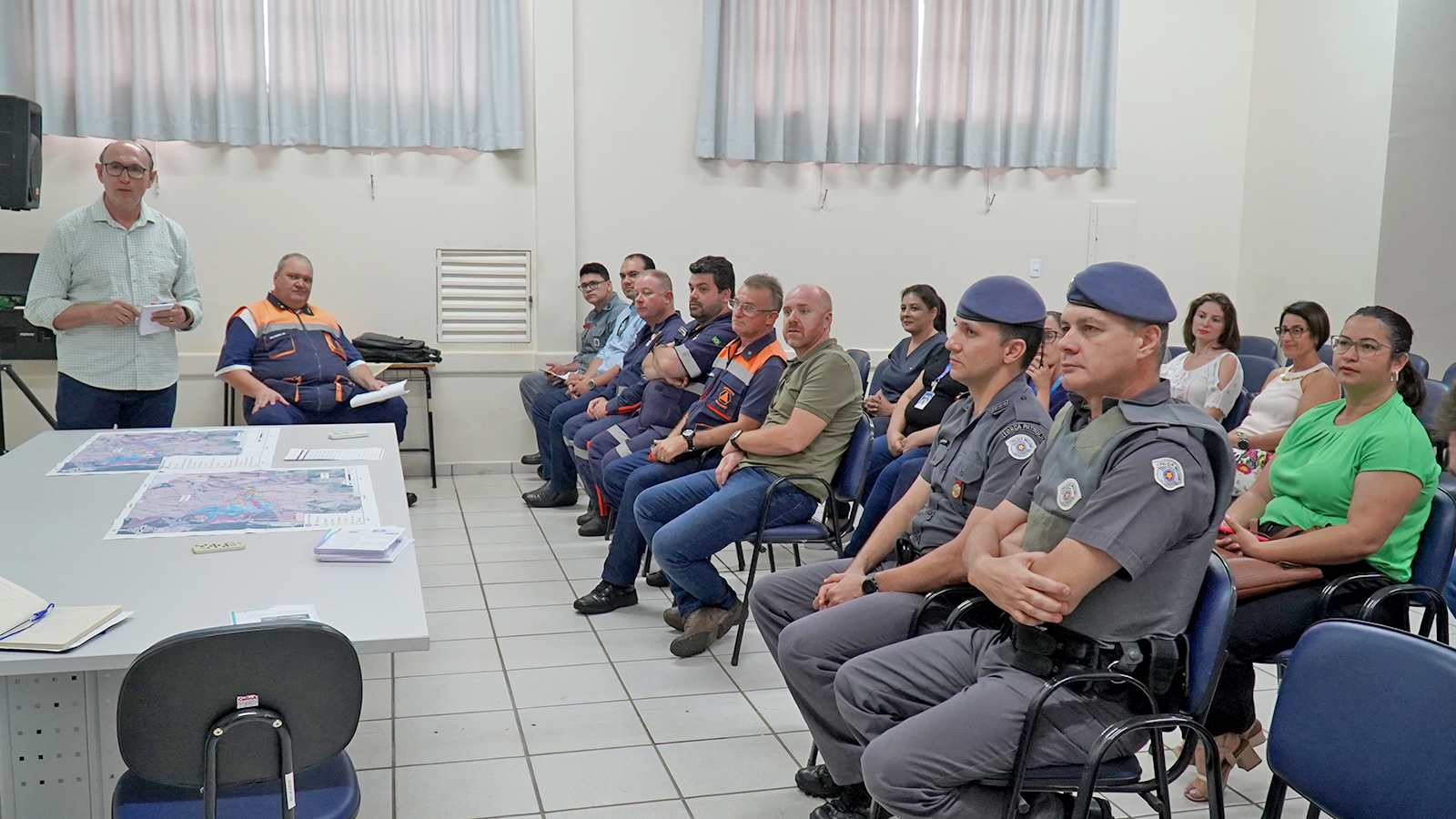 Defesa Civil e Secretarias Municipais apoiam Simulado de Evacuação