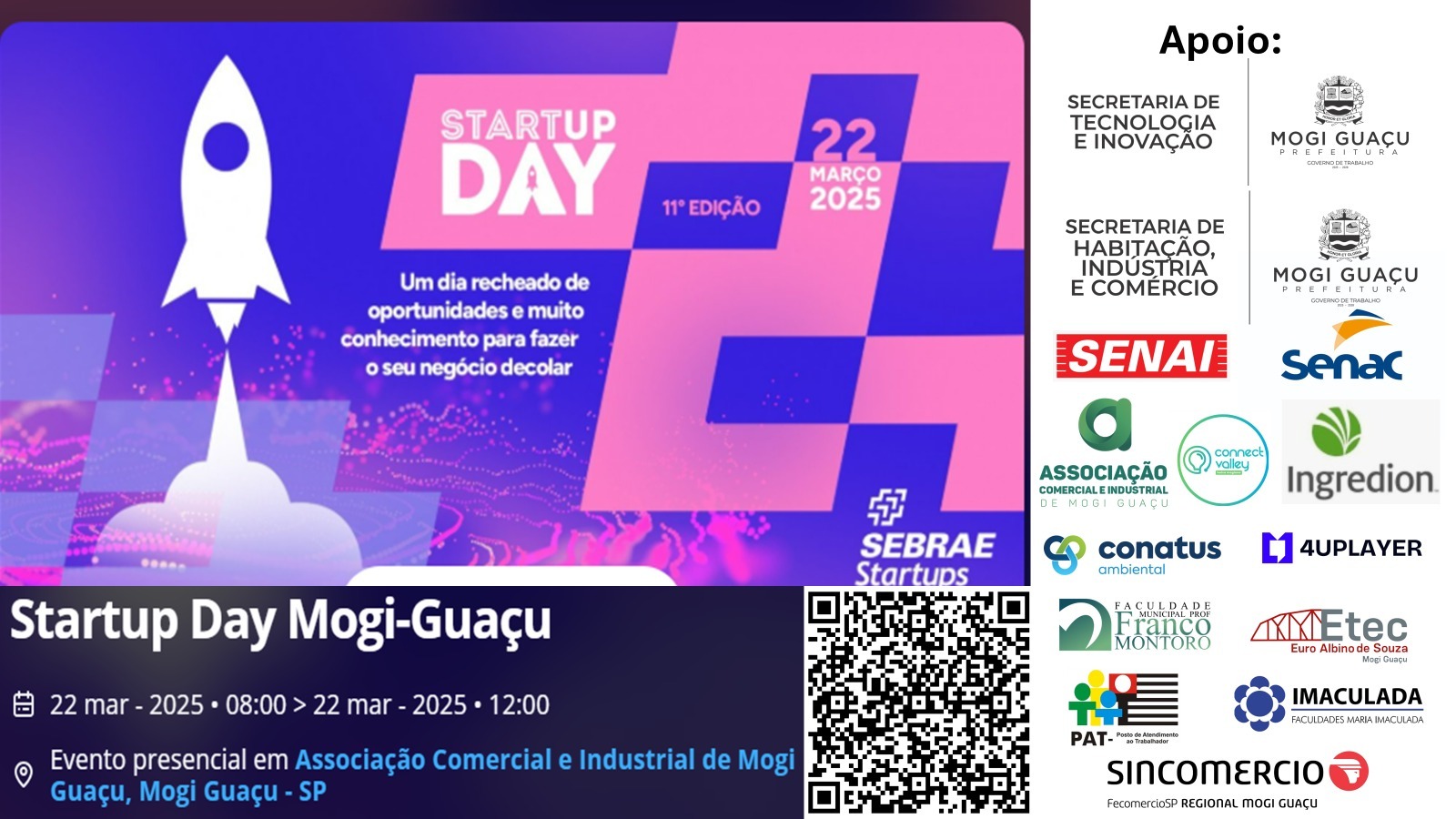 3ª Startup Day traz oportunidades de empreendedorismo